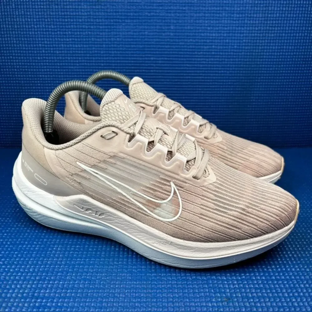 🔴 Nike Air Winflo 9 Women`s Size 8.5 Pink White Athletic Shoes DD8686-600
